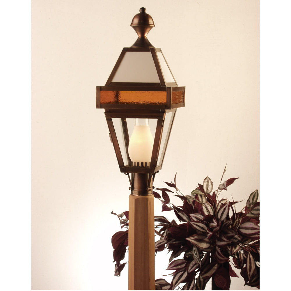 237P Beacon Hill Series - Post Copper Lantern