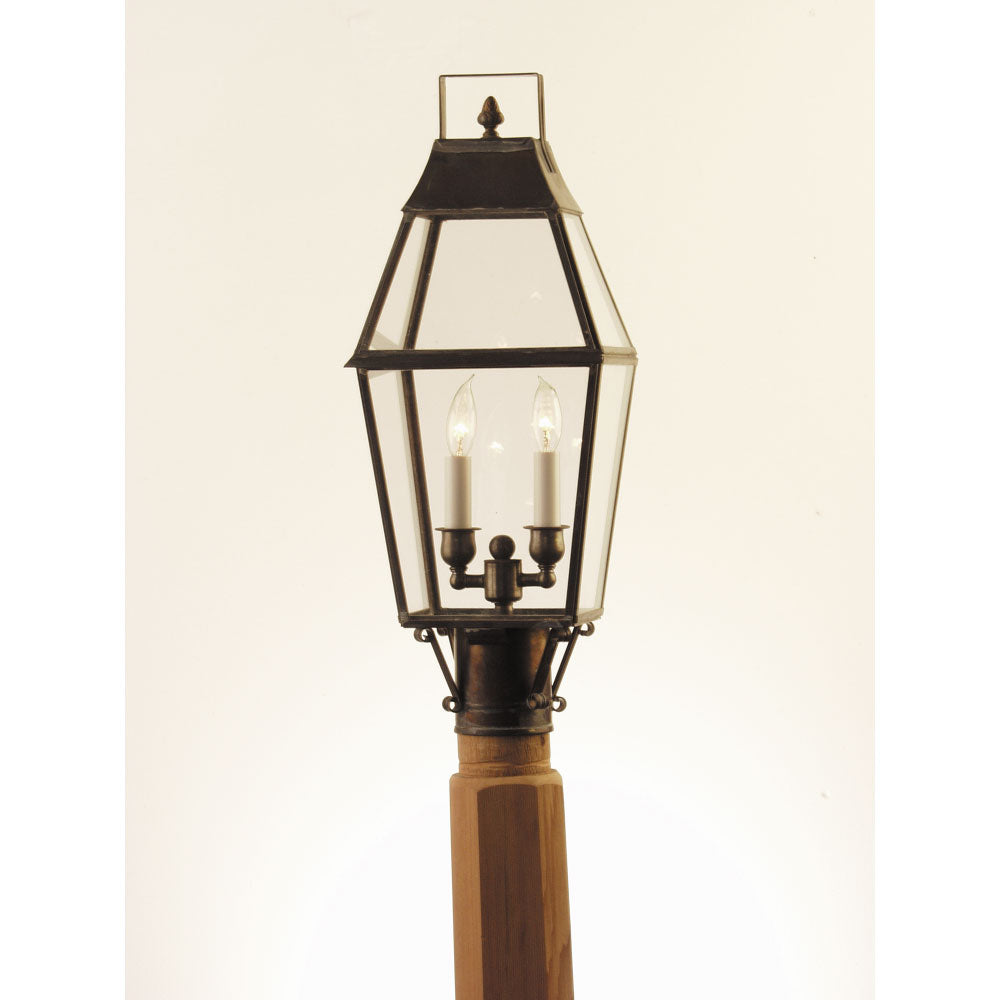 243P Salem Series - Post Copper Lantern