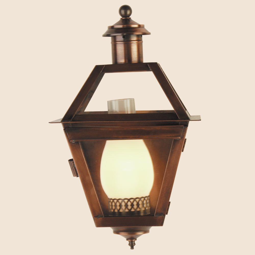 2B Boston Post Road Series - Bracket Copper Lantern