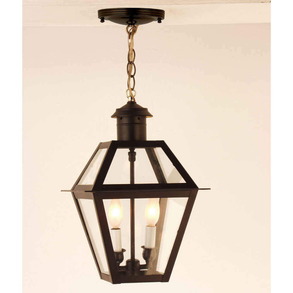 1HC Boston Post Road Series - Hanging Copper Lantern