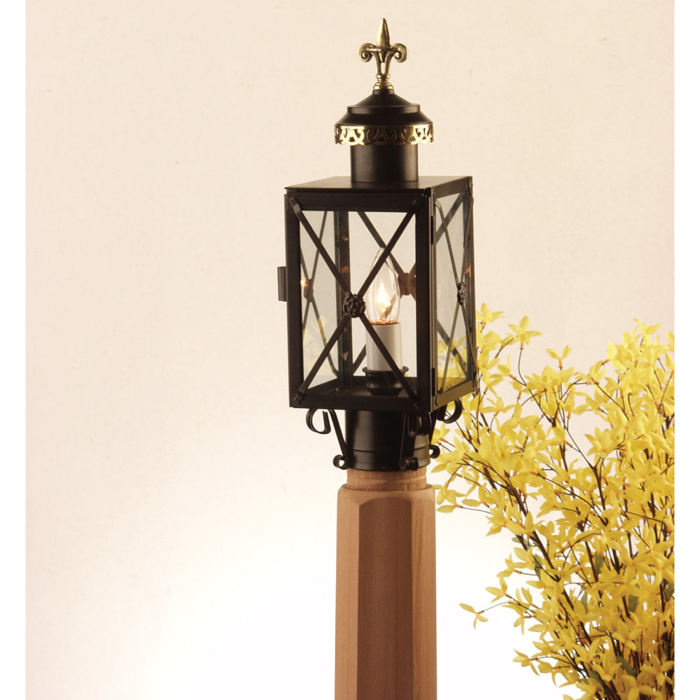 400P New Orleans Series - Post Copper Lantern