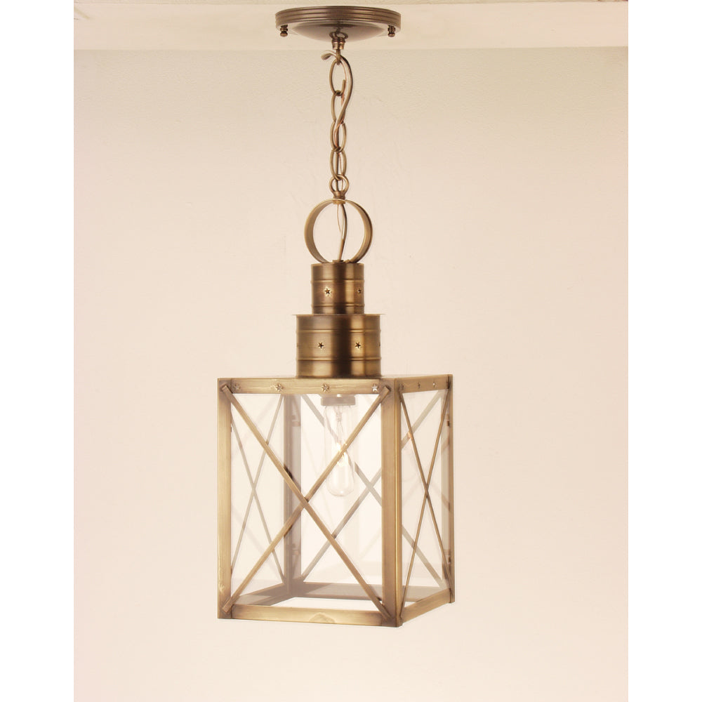 55H Monticello Series - Hanging Copper Lantern