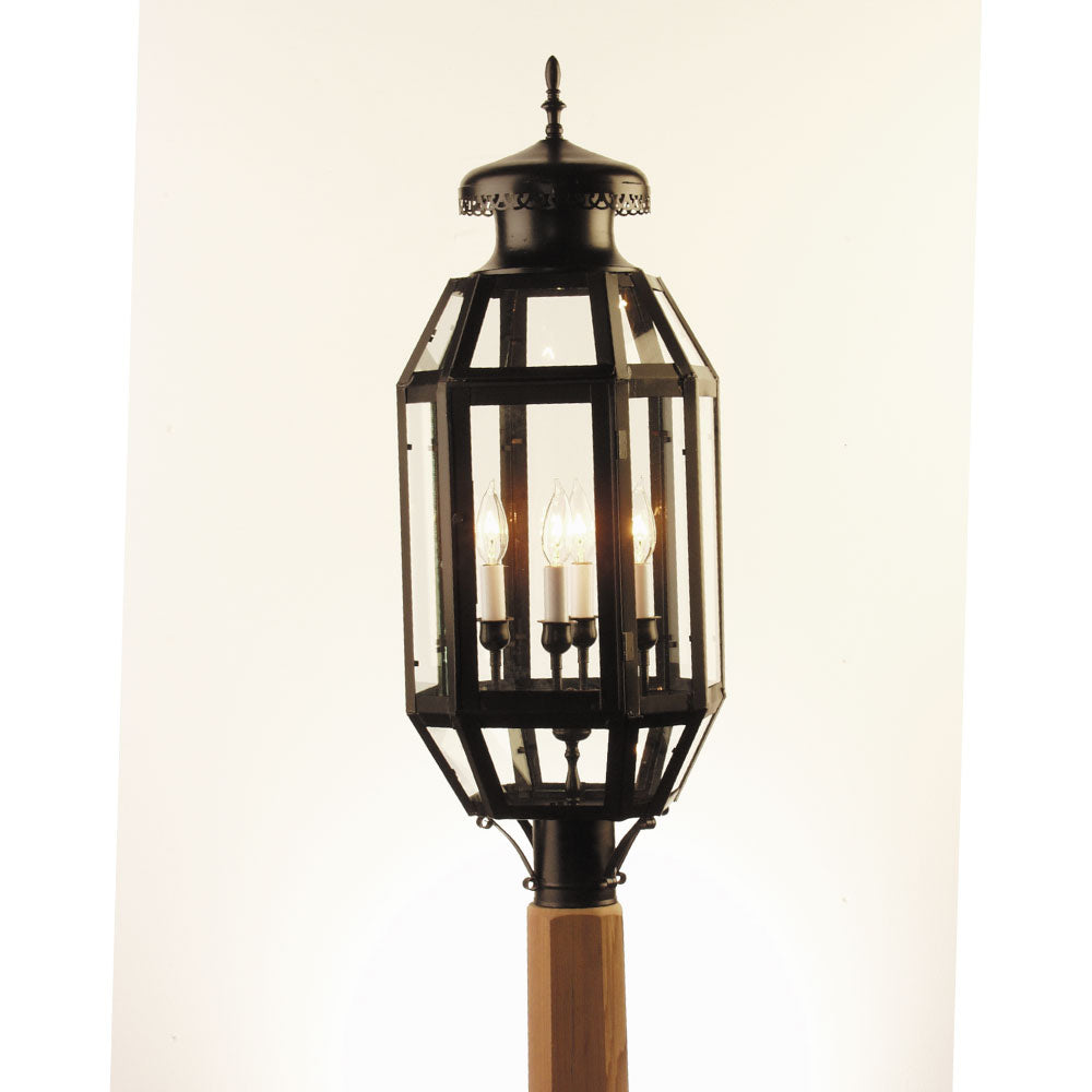 611P Winchester Series - Post Copper Lantern