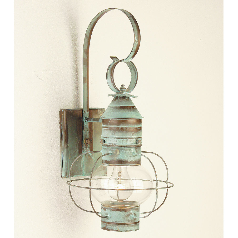 620B New Bedford Onion Series - Bracket Copper Lantern