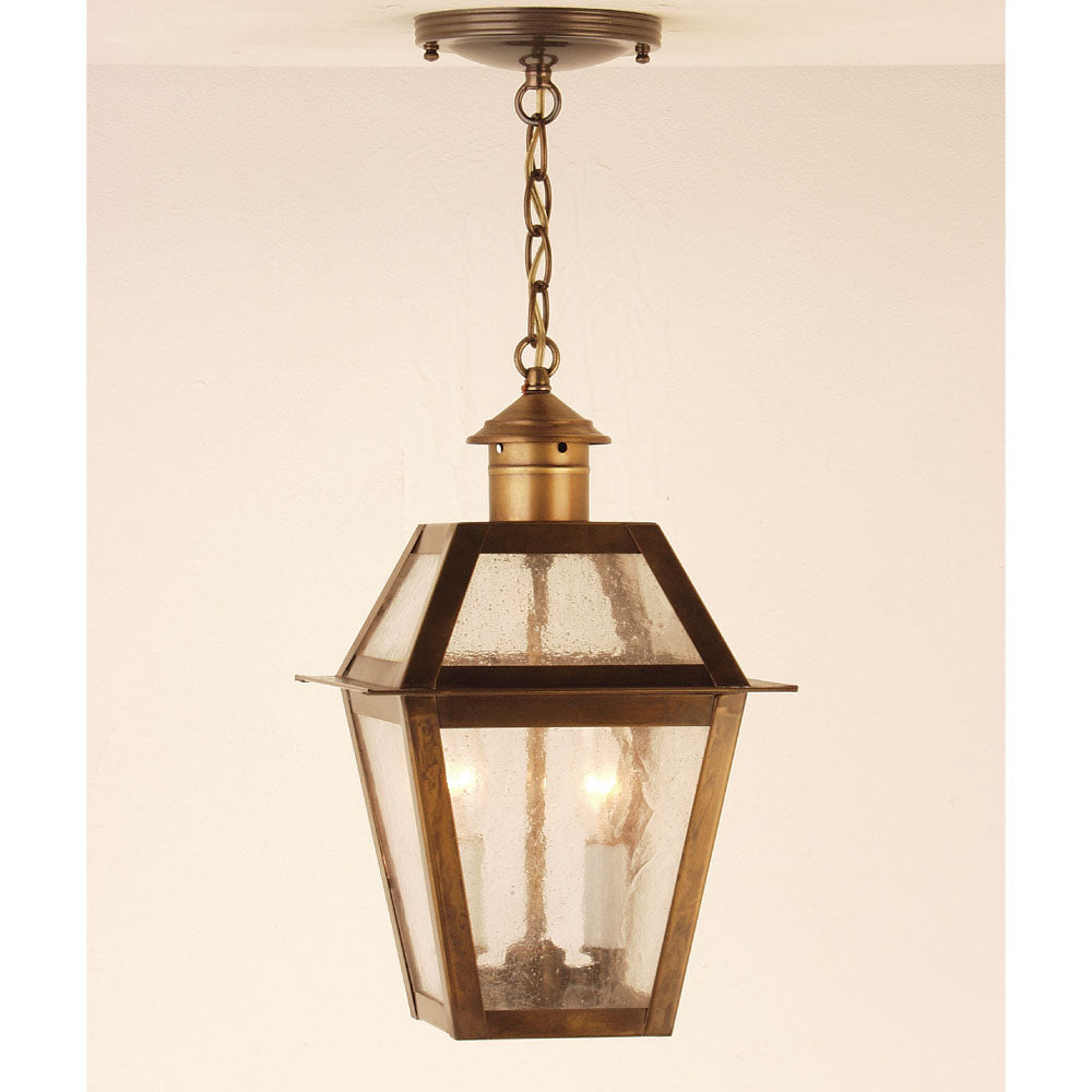 1HC Boston Post Road Series - Hanging Copper Lantern