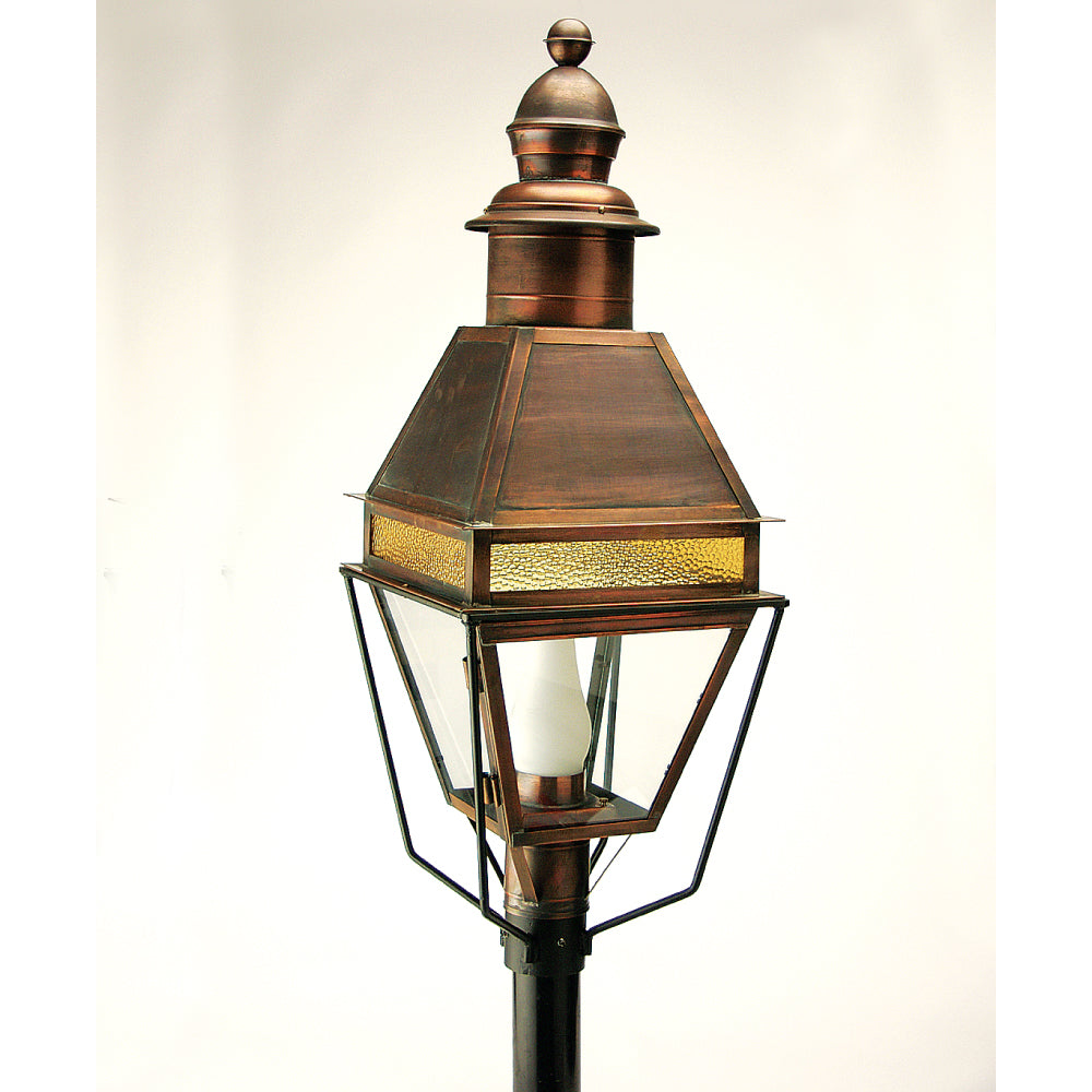 920P Nantucket - Post Copper Lantern