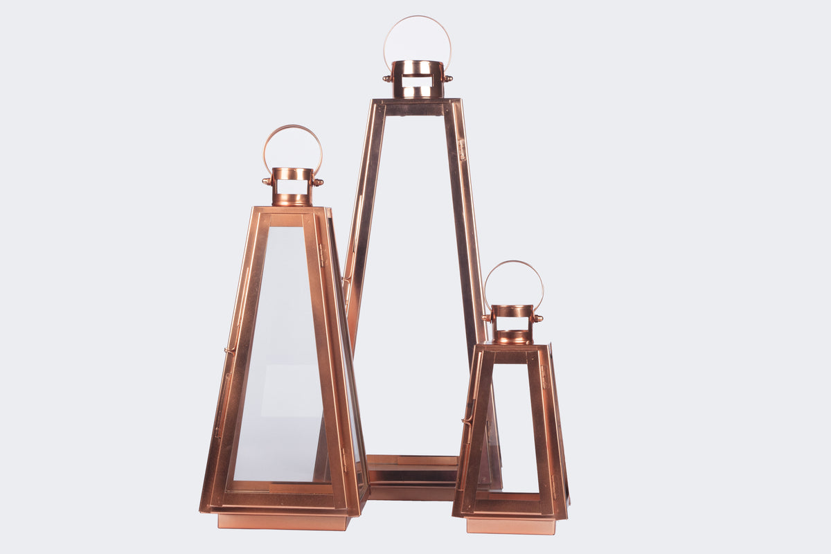 3 Piece Candle Lantern Set - LSRG01/3