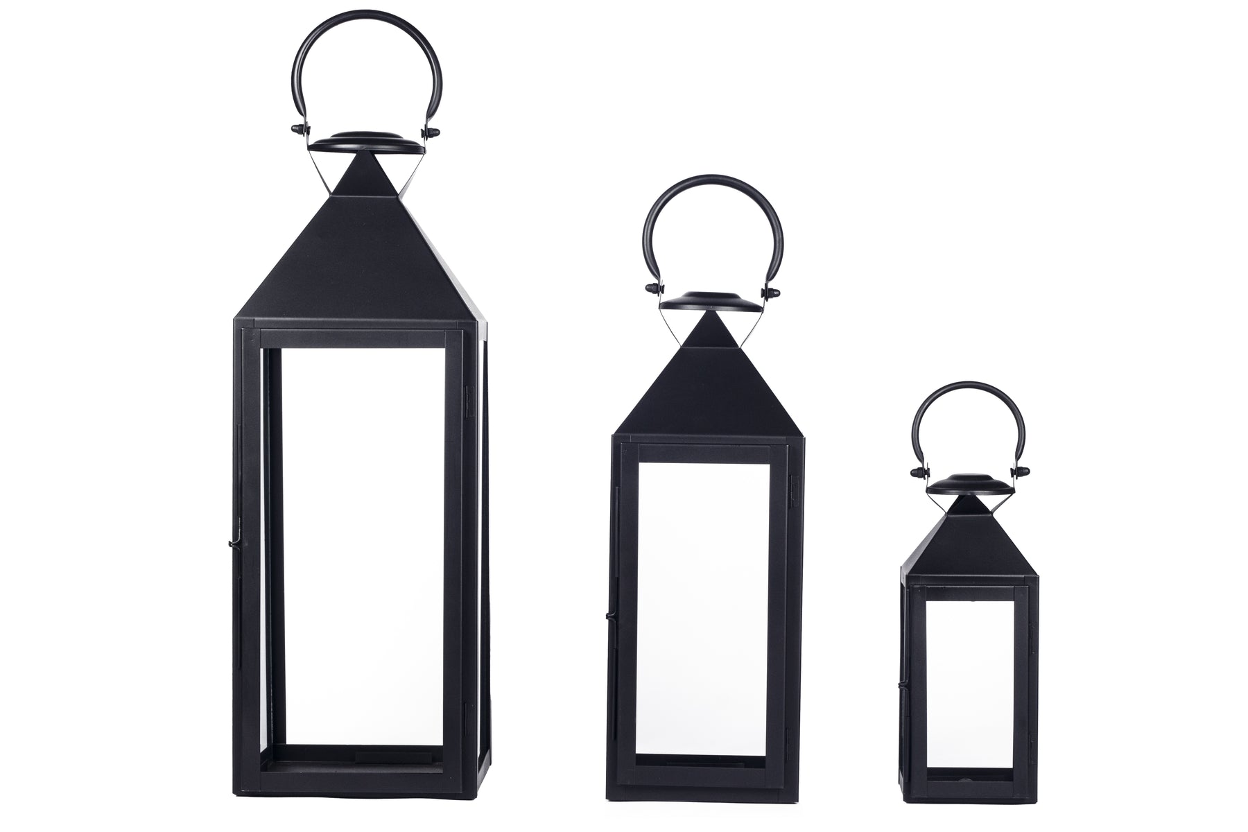 3 Piece Candle Lantern Set - LSBL01/3