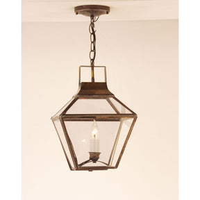 243H Salem Series - Hanging Copper Lantern