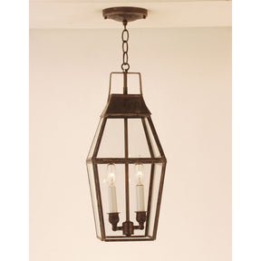 243H Salem Series - Hanging Copper Lantern