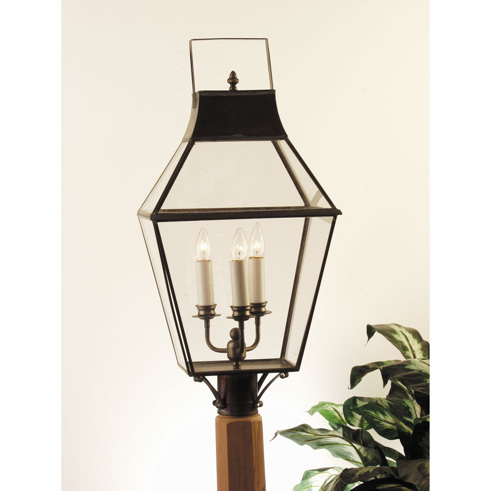 243P Salem Series - Post Copper Lantern