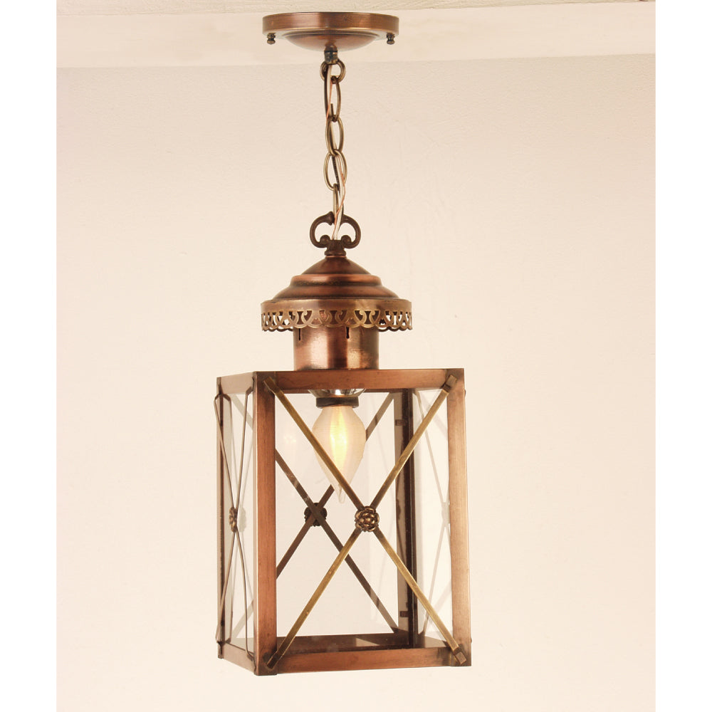 401HG New Orleans Series - Hanging Copper Lantern
