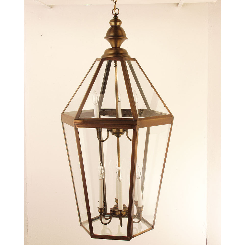 475H Barnstable Series - Hanging Copper Lantern