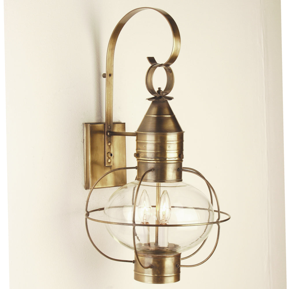 621BC New Bedford Onion Series - Bracket Copper Lantern