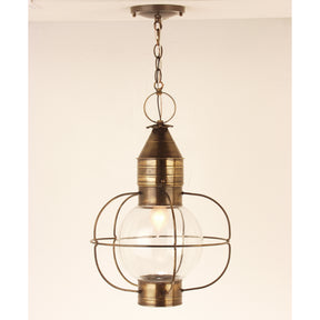 625H New Bedford Onion Series - Hanging Copper Lantern