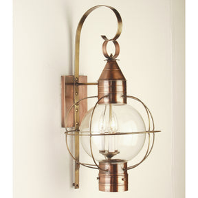 626BC New Bedford Onion Series - Bracket Copper Lantern