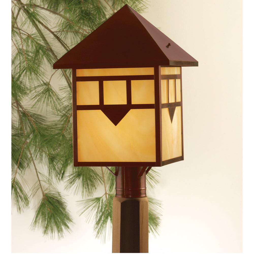 M1-A Mission Arts & Crafts Fixtures Series - Post Copper Lantern